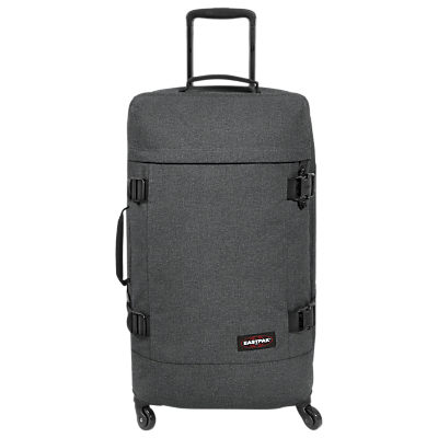 Eastpak Trans4 4-Wheel 70cm Medium Suitcase Black Denim Eastpak Trans4 4-Wheel 70cm Medium Suitcase Black Denim